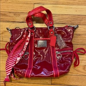 Red Coach Purse